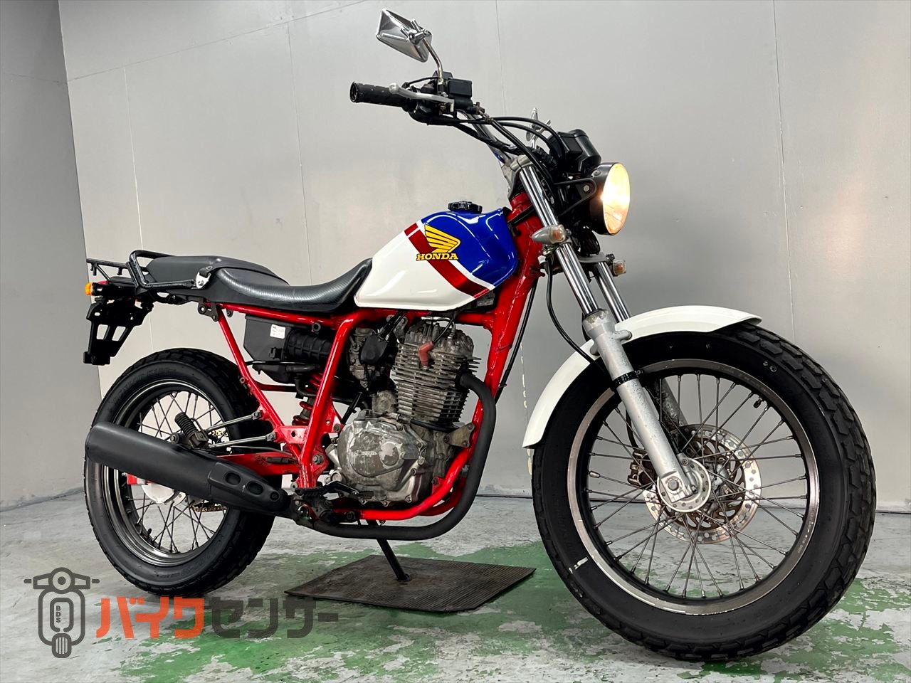発送可★ホンダ FTR223 MC34 書付きジャンク部品取り★交換下取り上取り可札幌 ホンダ FTR223 MC34 2002年モデル リアキャリア付き グリップヒーター