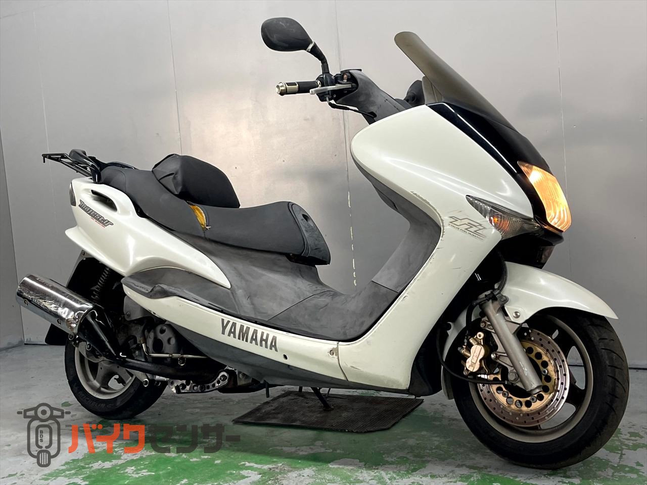 YAMAHA*マジェスティ125FI*リアボックス付き*WAKO'Sオイル*下取り配送も可能です！ ヤマハ マジェスティ125 インジェクション リアキャリアBOX スペアキー