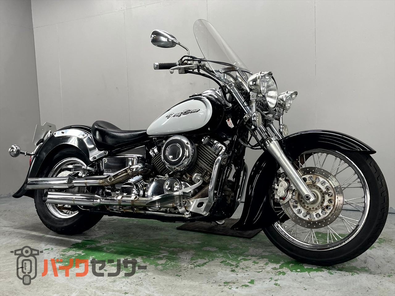 【YAMAHA】 ヤマハ DragStar ドラッグスター 400cc VH01J H17年式 バイク カスタム 社外マフラー ヤマハ ドラッグスター400 2005年式 VH01Jの諸元・スペック情報