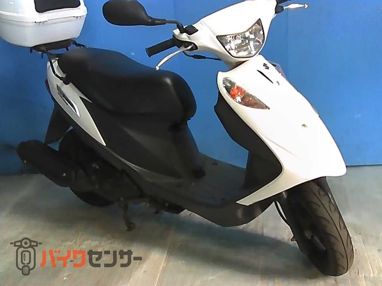 通勤快速　スズキ　アドレスv125G リアボックス付き スズキ アドレスV125G リヤボックス付き B652004| BDSバイクセンサー