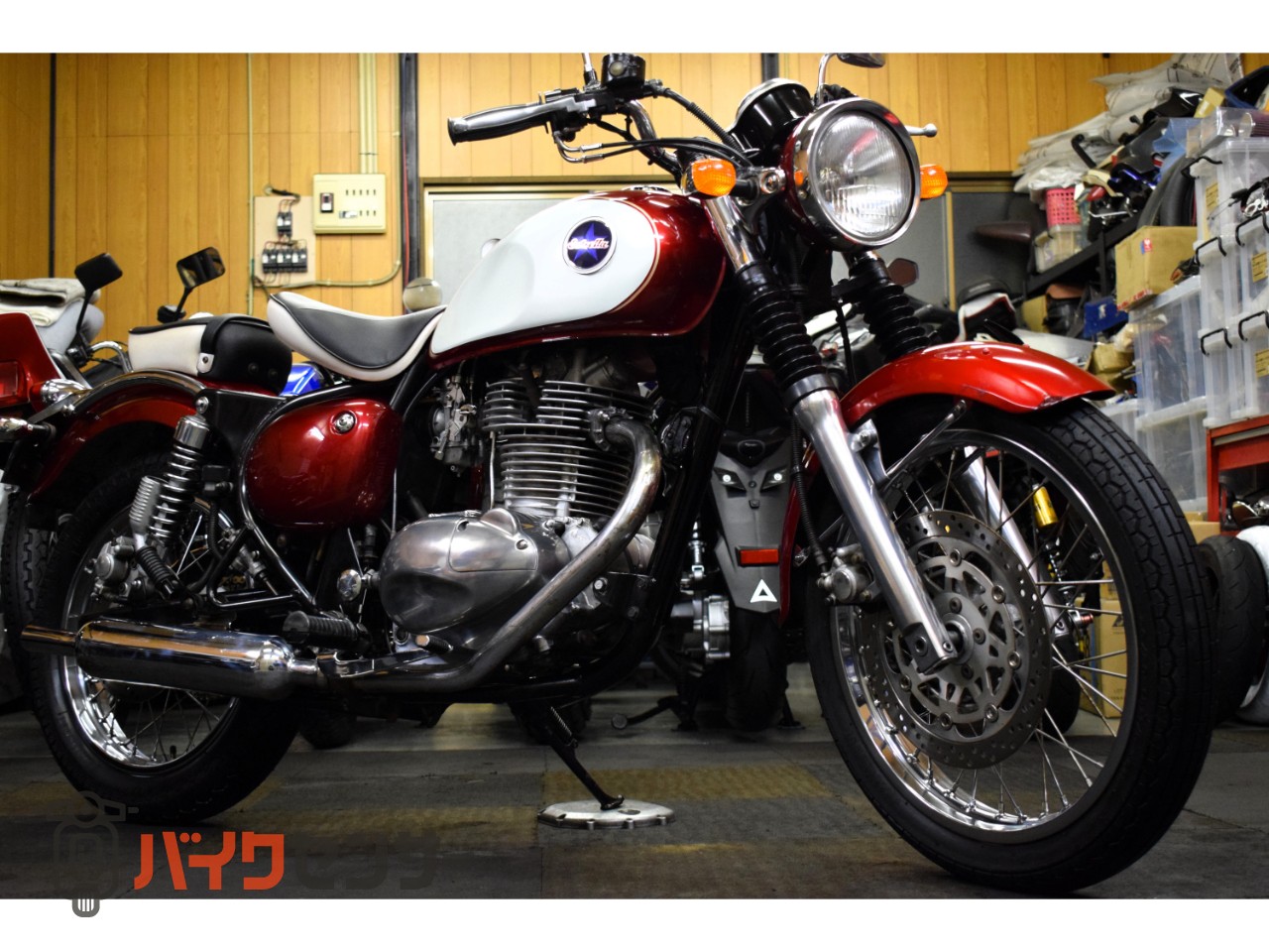 ★３２万円　エストレヤ２５０　自賠責付き！セル１　実働車★カワサキ　走行少ない！BJ250A　カワサキ ☆即決30万円！エストレヤ250 セル1 実働車☆カワサキ BJ250A