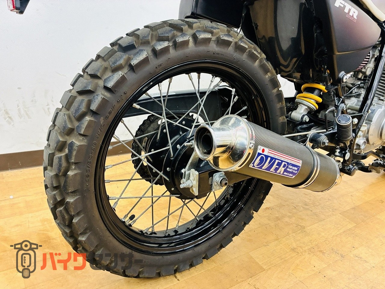 ホンダ FTR 223 2008年最終モデル ナックルガード・USBソケット装備