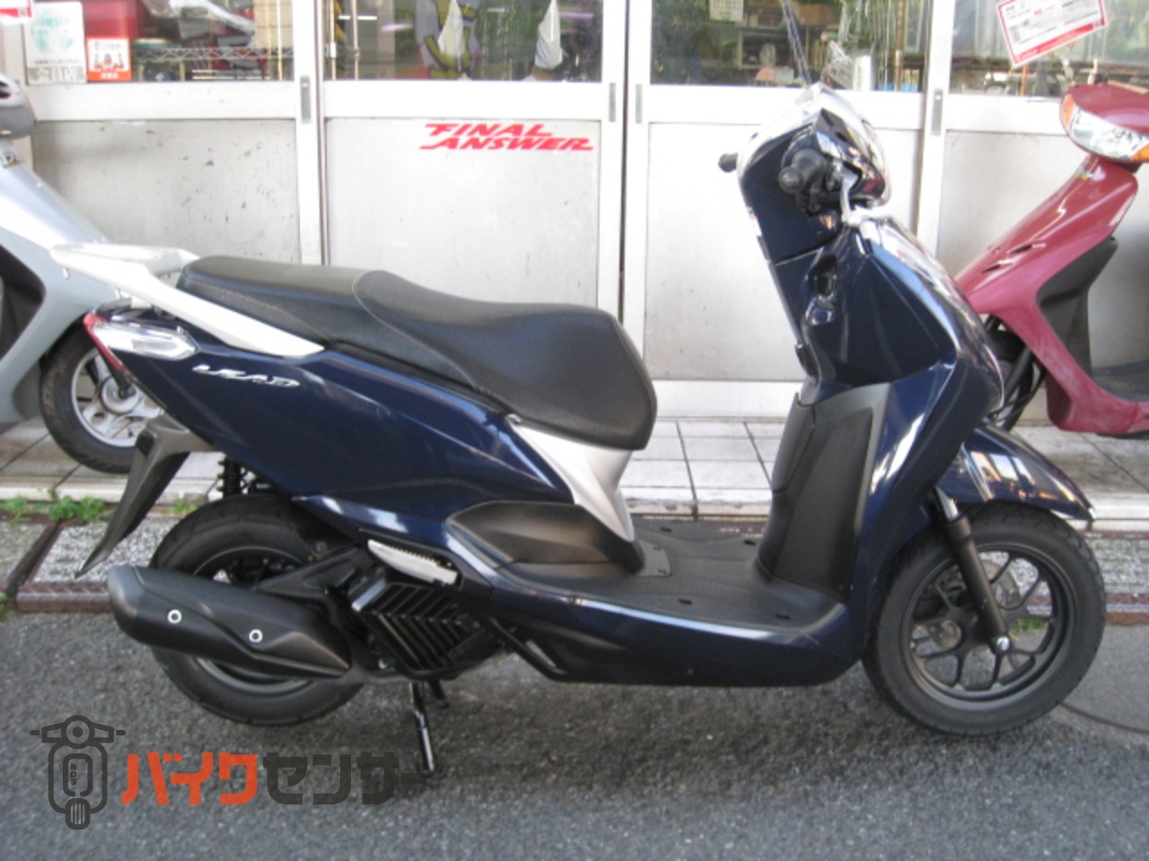 ホンダ リード125 JK12 ネイビー ノーマル スマートキー2個