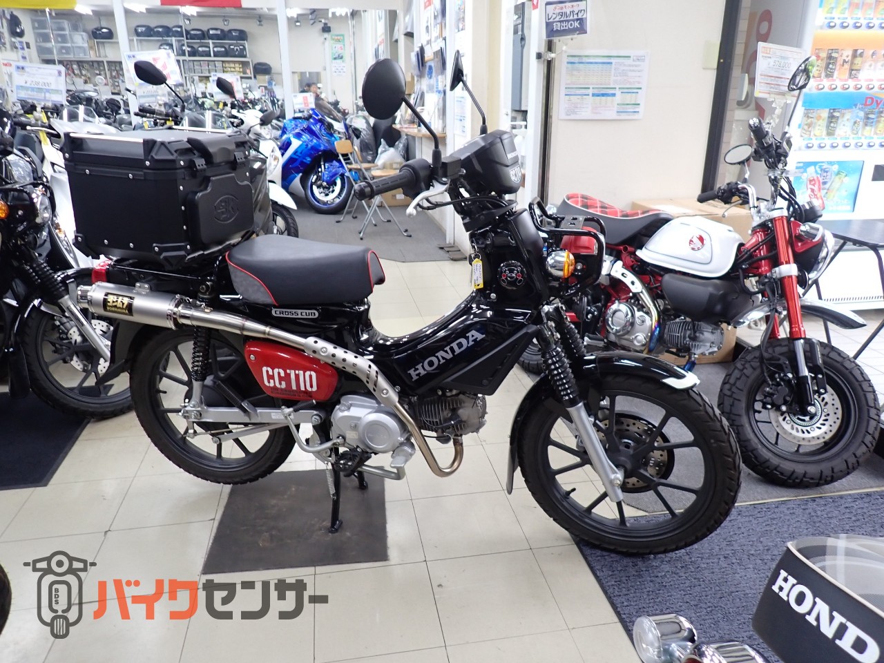 ホンダ クロスカブ110 くまモン 2022年モデル JA60 ブラック B653336