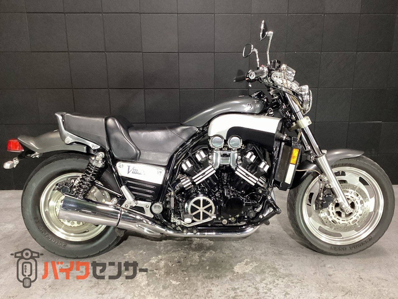 ヤマハ V-MAX 乗出し整備済・車検残(R9年6月迄)・ETC付・純正カーボン