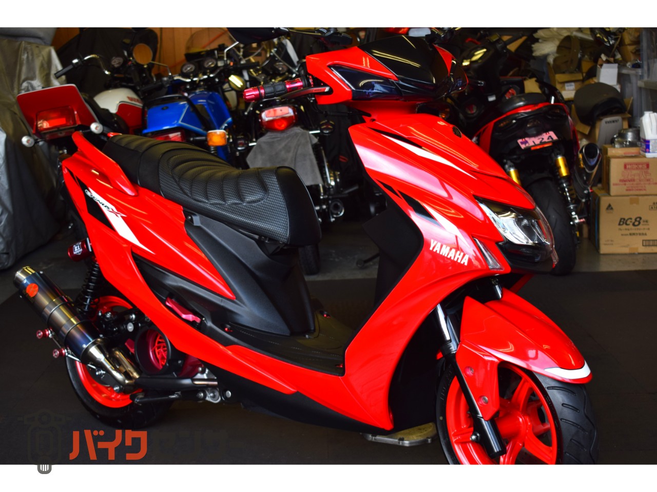 ヤマハ シグナス125XSR SED8J 2020年 最終5型 SP忠男チタンマフラー