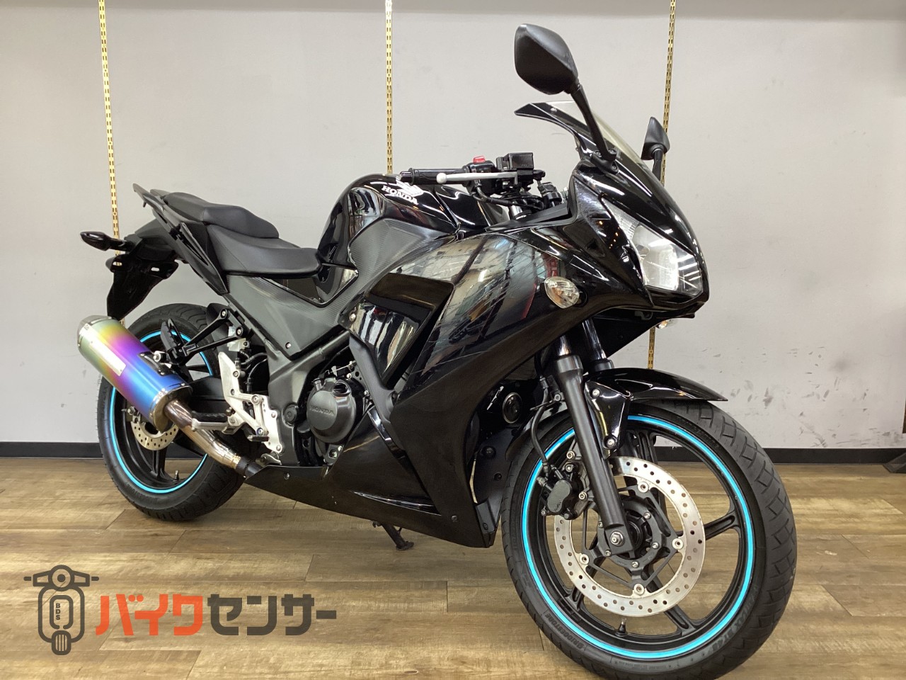ホンダ CBR250R 後期型 モリワキマフラー クリアテール セパハン