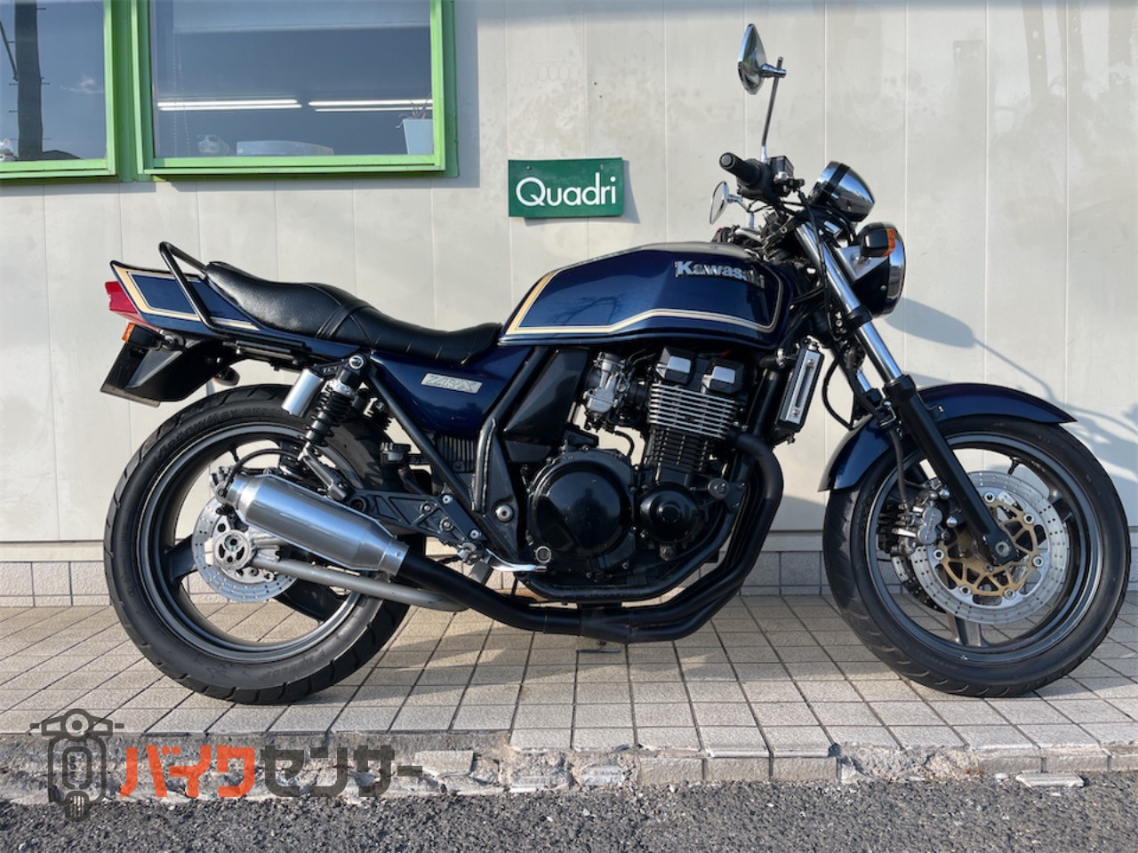 カワサキ ZRX400 MkⅡ外装 社外マフラー マーシャルレンズ B654925