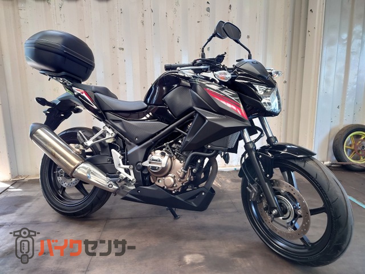 ホンダ CB250F 2017年 最終モデル GIVIボックス ETC エンジンガード
