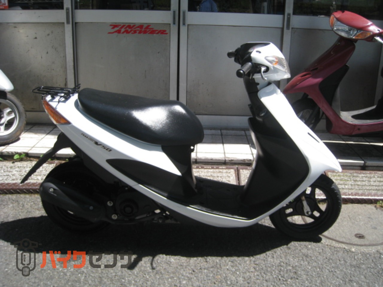 スズキ アドレスV50 CA4BA ホワイト ノーマル B655449| BDSバイク