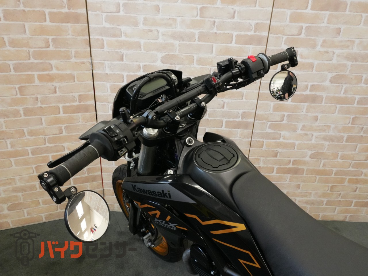 カワサキKLX230SM ノリフミフルエキマフラー フェンダーレス LEDテール