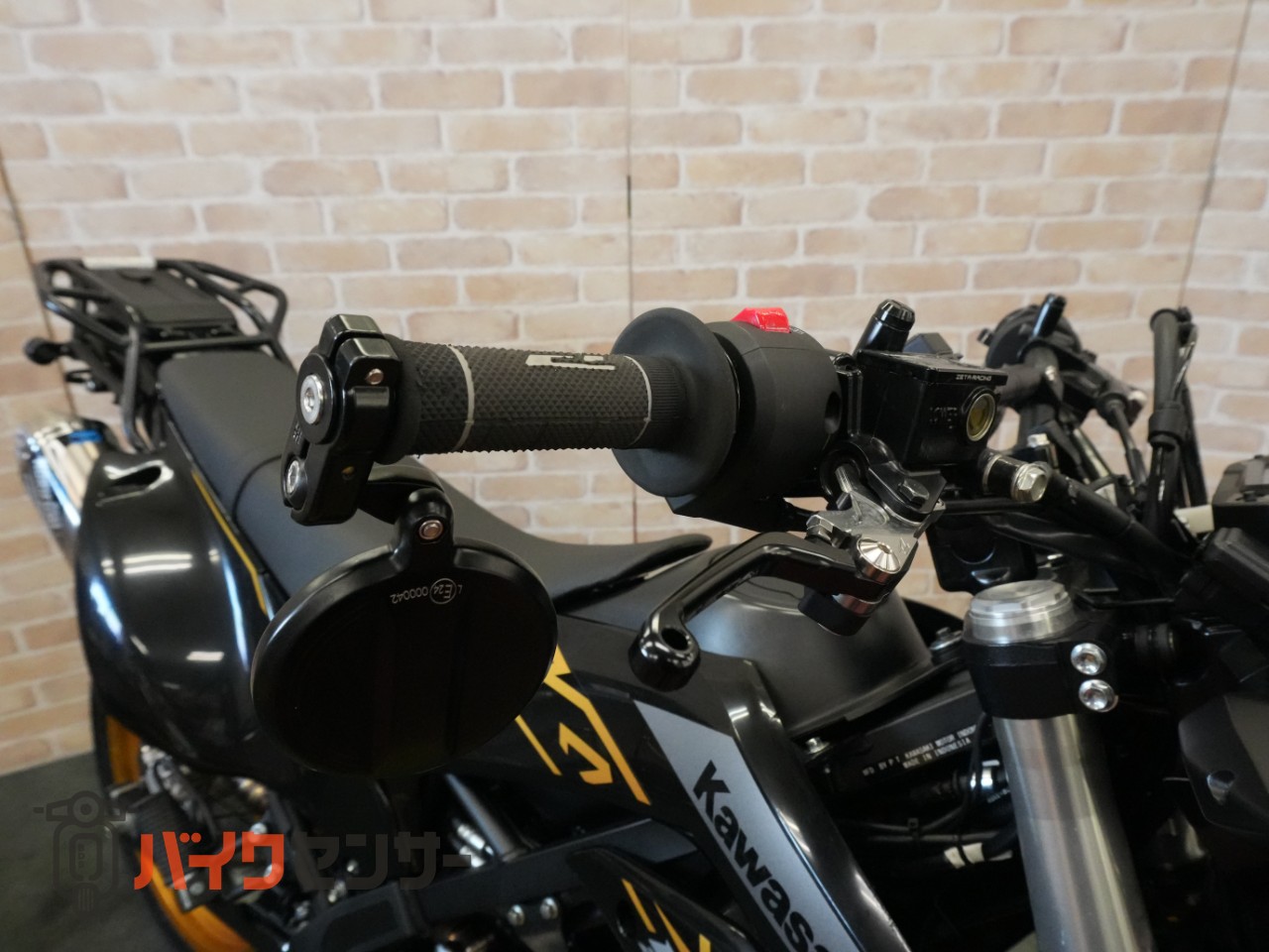 カワサキKLX230SM ノリフミフルエキマフラー フェンダーレス LEDテール