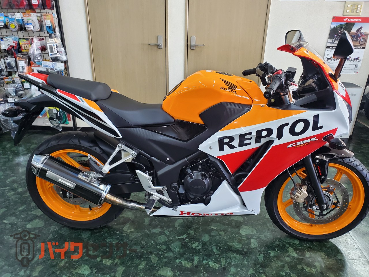 CBR250R ETC付き 美車 ホンダ 【動画】CBR250R ETC USB-C モリワキM マウントバーなど