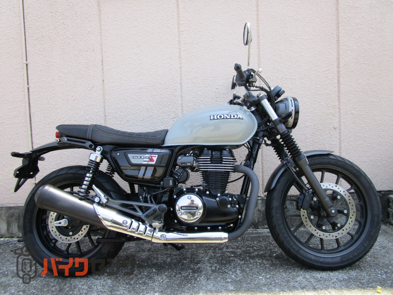 ホンダ GB350S パールディープマッドグレー、別体式ETC、純正USB電源