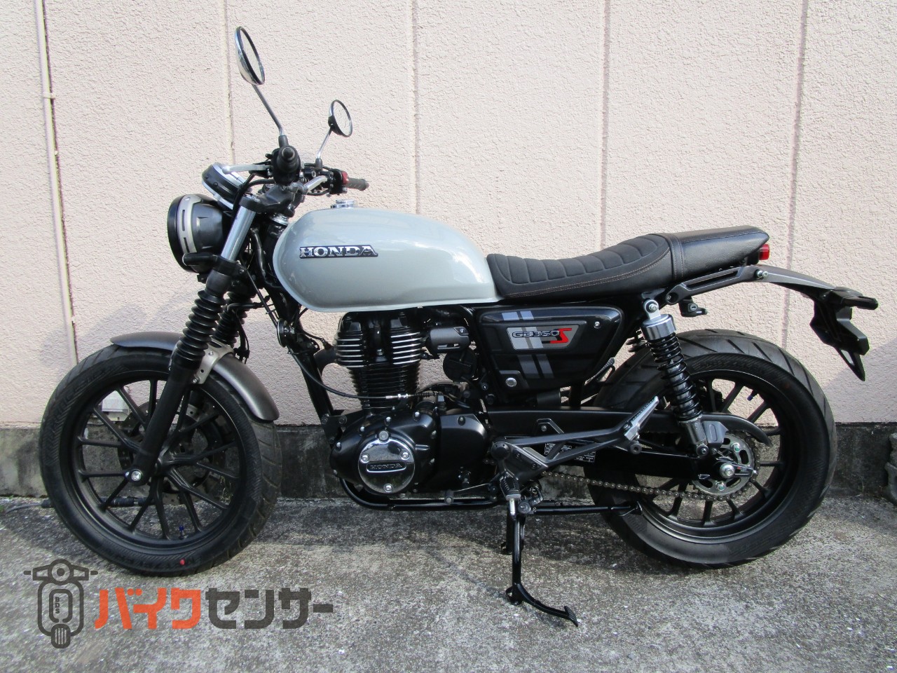 ホンダ GB350S パールディープマッドグレー、別体式ETC、純正USB電源