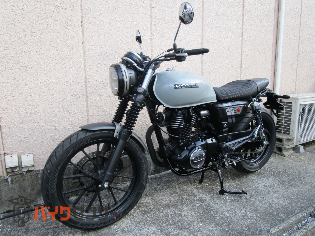 ホンダ GB350S パールディープマッドグレー、別体式ETC、純正USB電源