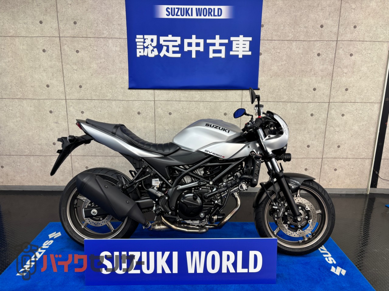 スズキ SV650X 2023モデル ワンオーナー ETC車載器 LEDフォグランプ 