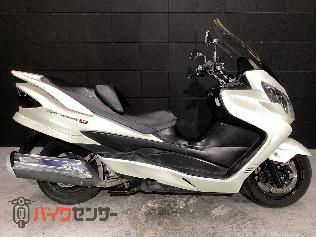 スズキ スカイウェイブ250 タイプM 乗出し整備済・Vベルト、リアタイヤ