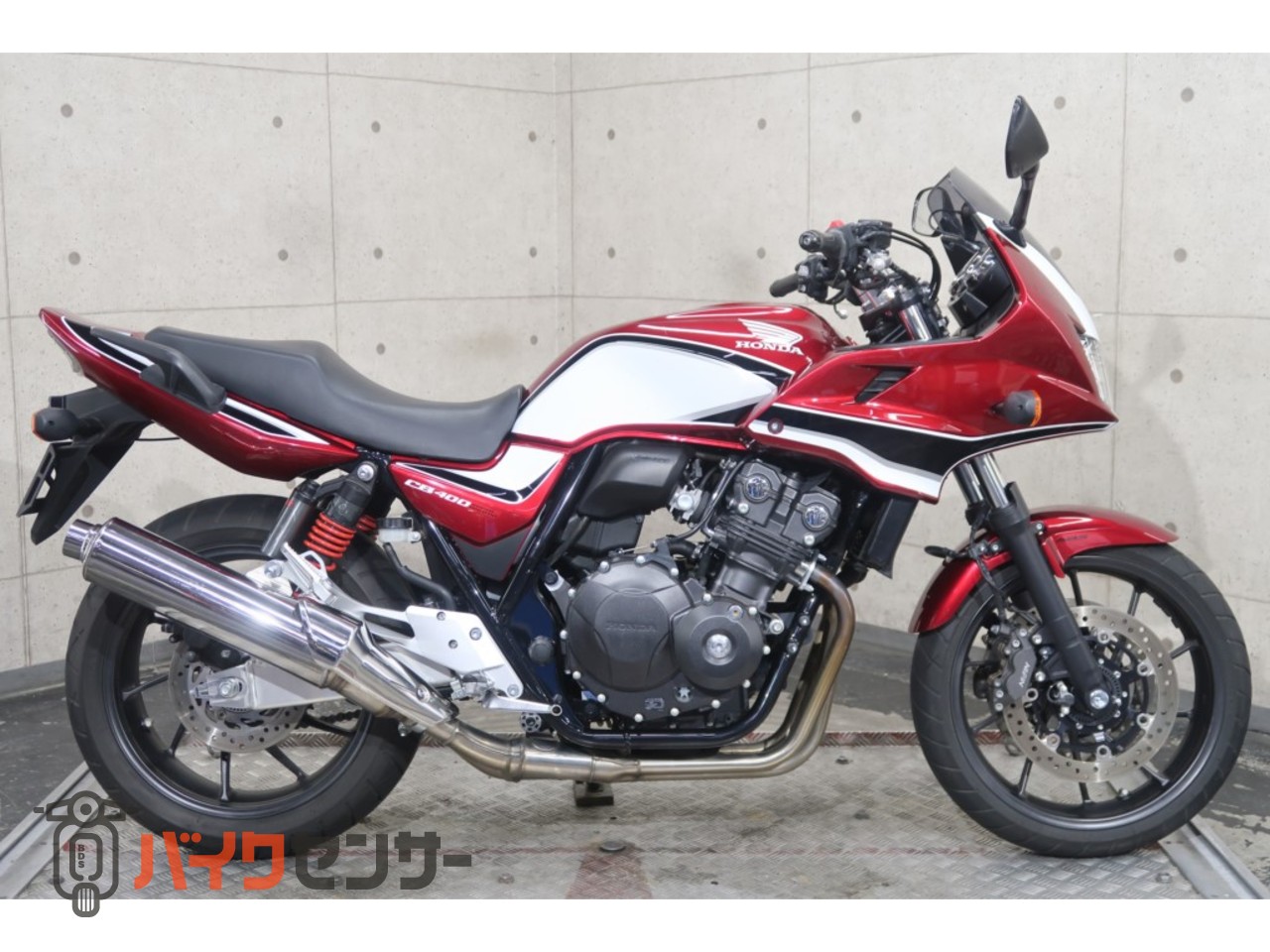 ホンダ CB400 SUPER ボルドール VTEC Revo 最終型 NC42 前後ドラレコ