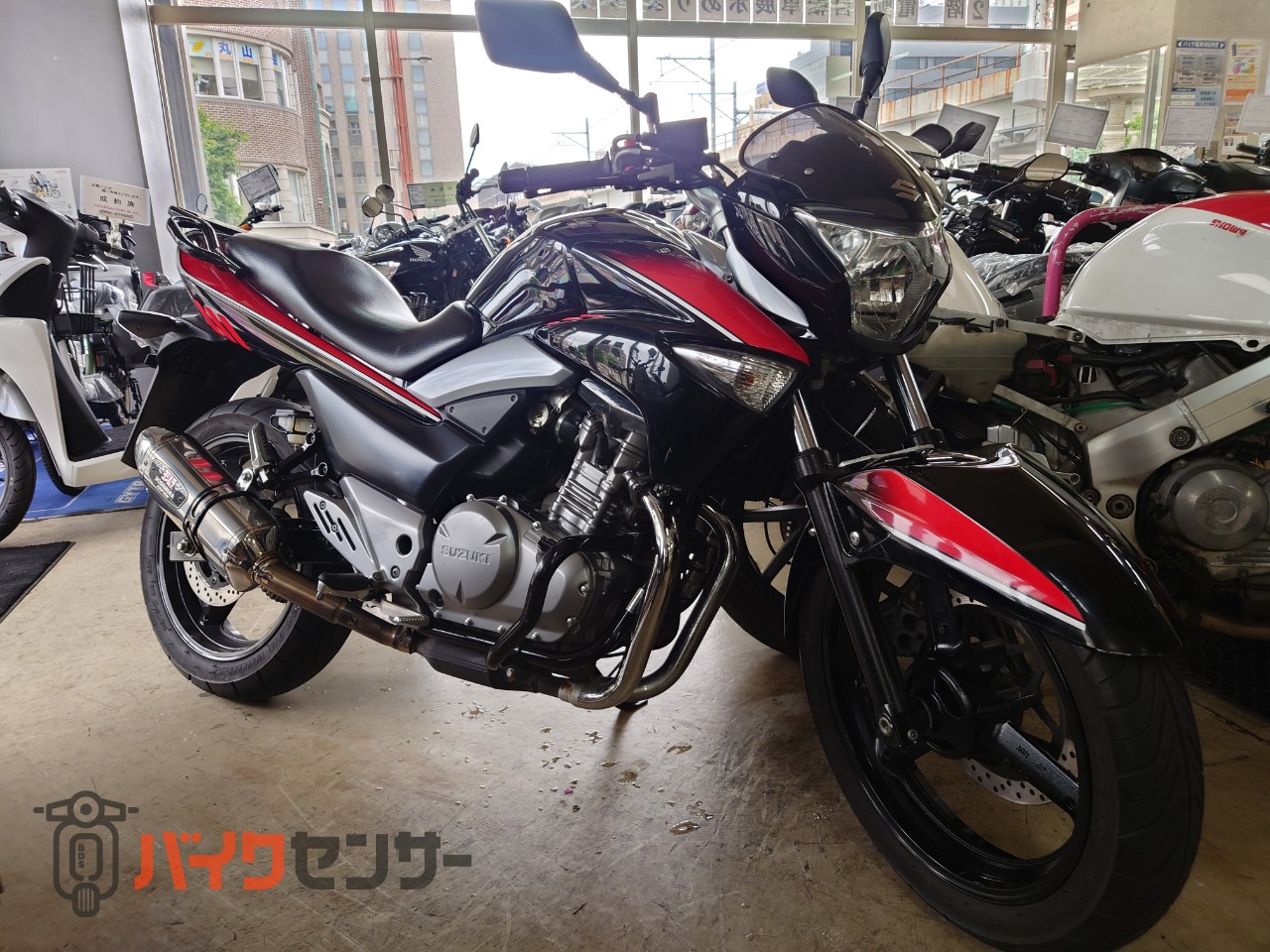 スズキ GSR250 ETC ヨシムラマフラー リアキャリア B657386| BDSバイク