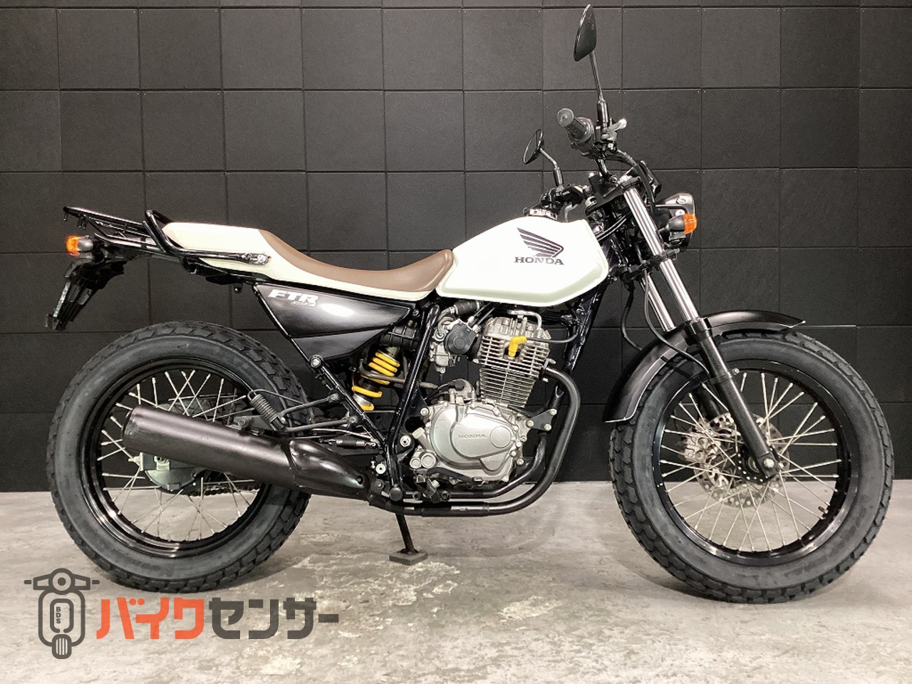 ホンダ FTR223 乗出し整備済・前後タイヤ新品！・最終モデル・キジマ製