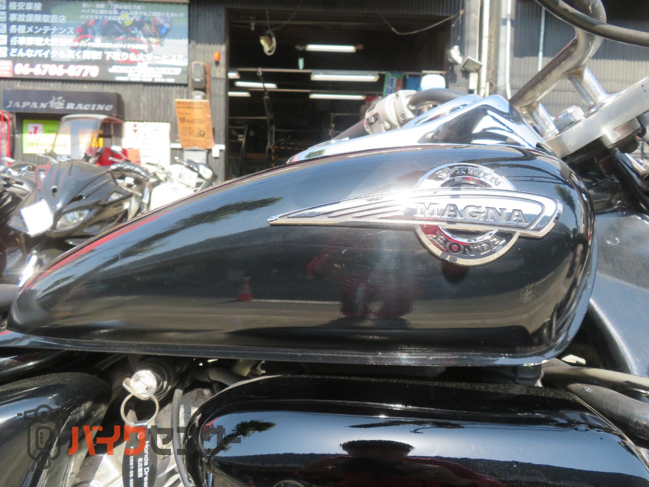 ホンダ マグナ250 ブラック＆マットEDITHION シートカバー新品 B657783