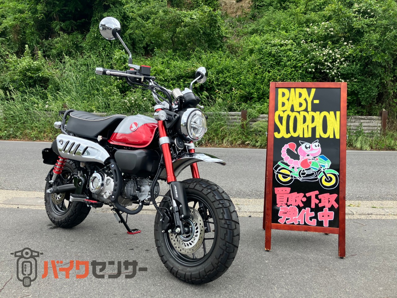 monkey125 オフロード仕様　ドラレコ付き ホンダ モンキー125／2022年モデル／タケガワカスタム／ミツバ