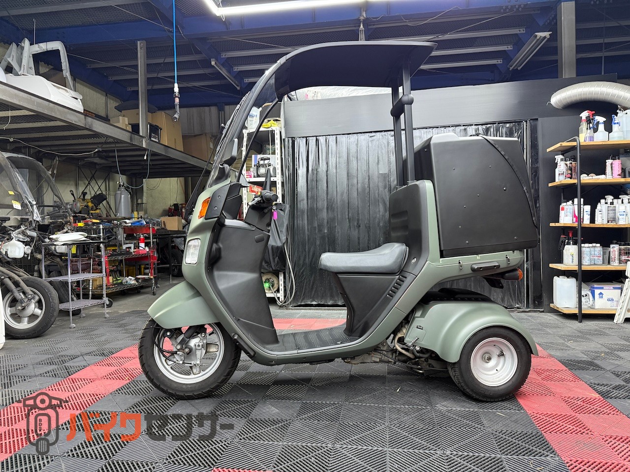 ホンダ ジャイロキャノピー 4スト後期型 リアボックス 新塗装マット