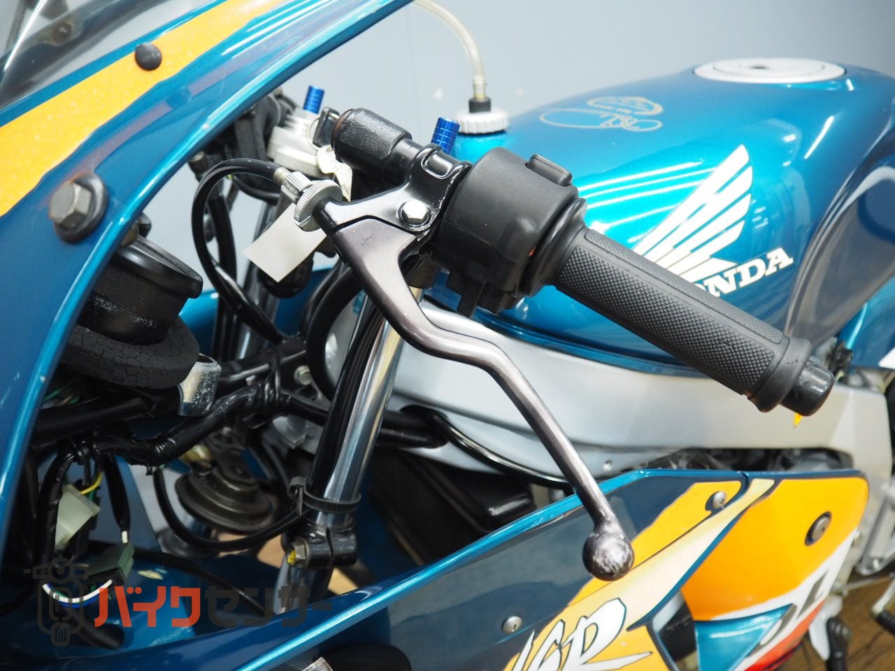ハイパコ1150内径60mm変換カラー付きNSF100 NSR50/TTX WP ホンダ NSR50 最終レプソルカラー 零チャンバー・社外CDI装備 B658787