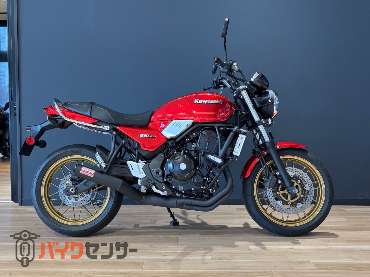 カワサキ Z650RS 2024年モデル モリワキマフラー フロント