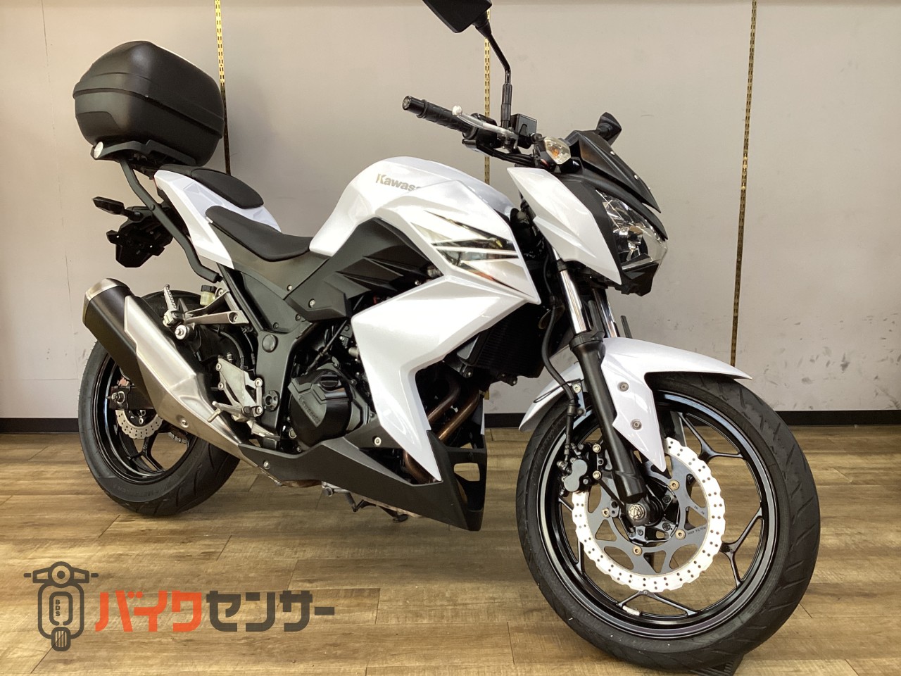 カワサキ Z250 リヤボックス付き ノーマル車 点検整備済み B658919