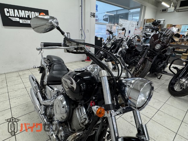 ドラッグスター400 サドルバッグ スマホホルダー キー3本 ETC