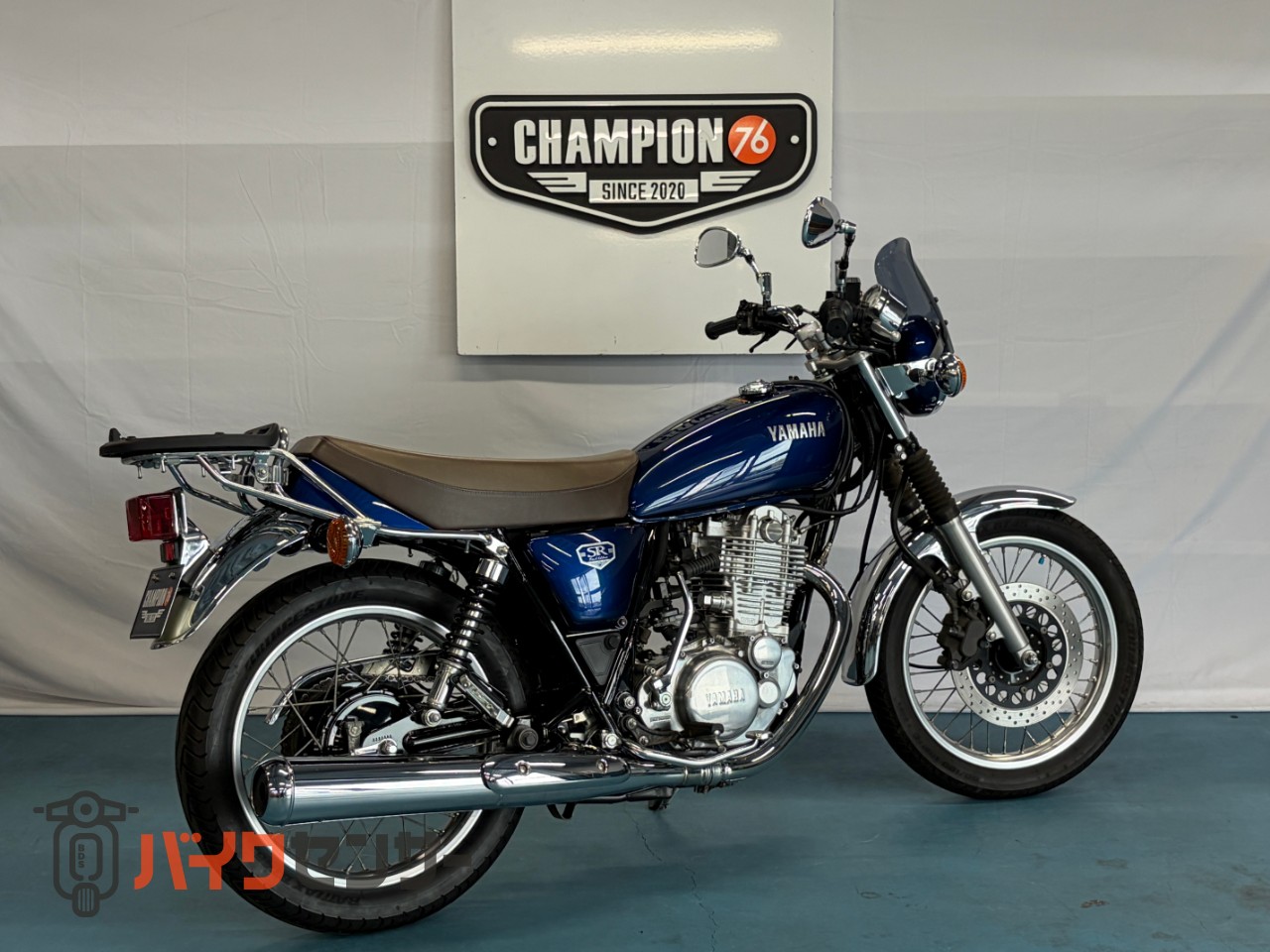 ヤマハ SR400 ファイナルエディション リアキャリア付き ETC付き