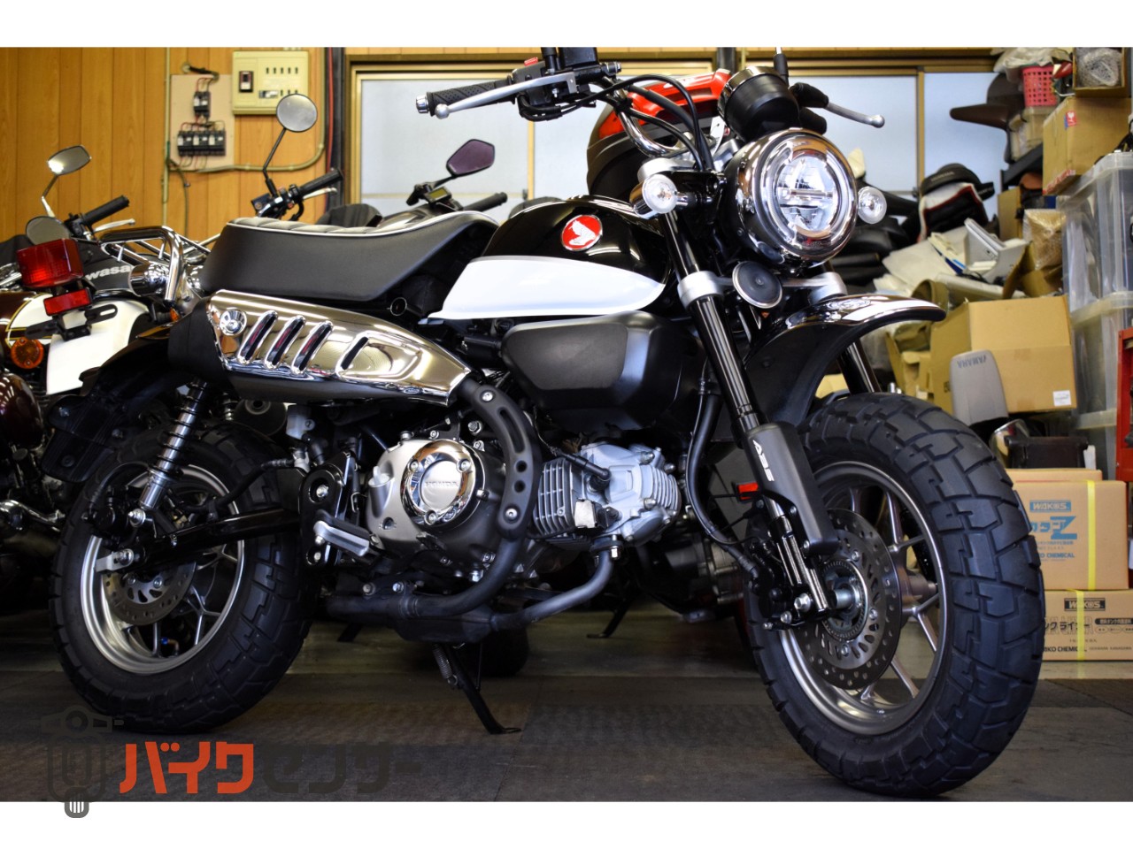 ホンダ モンキー125 ABS 2020年モデル フルノーマル車 純正キー×2 低