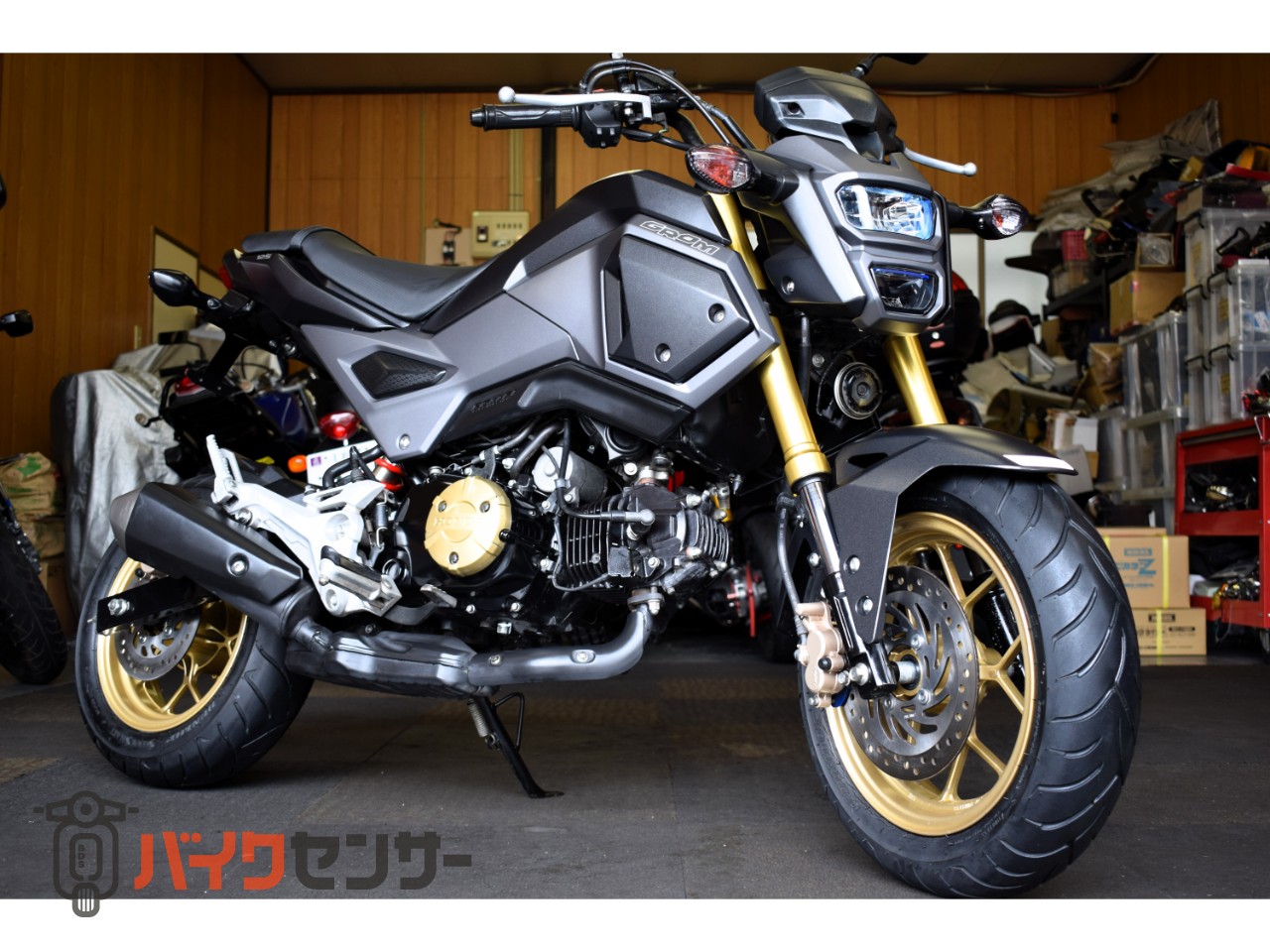 ホンダ グロム JC75 2018年モデル 純正マットブラック 整備点検済み 即
