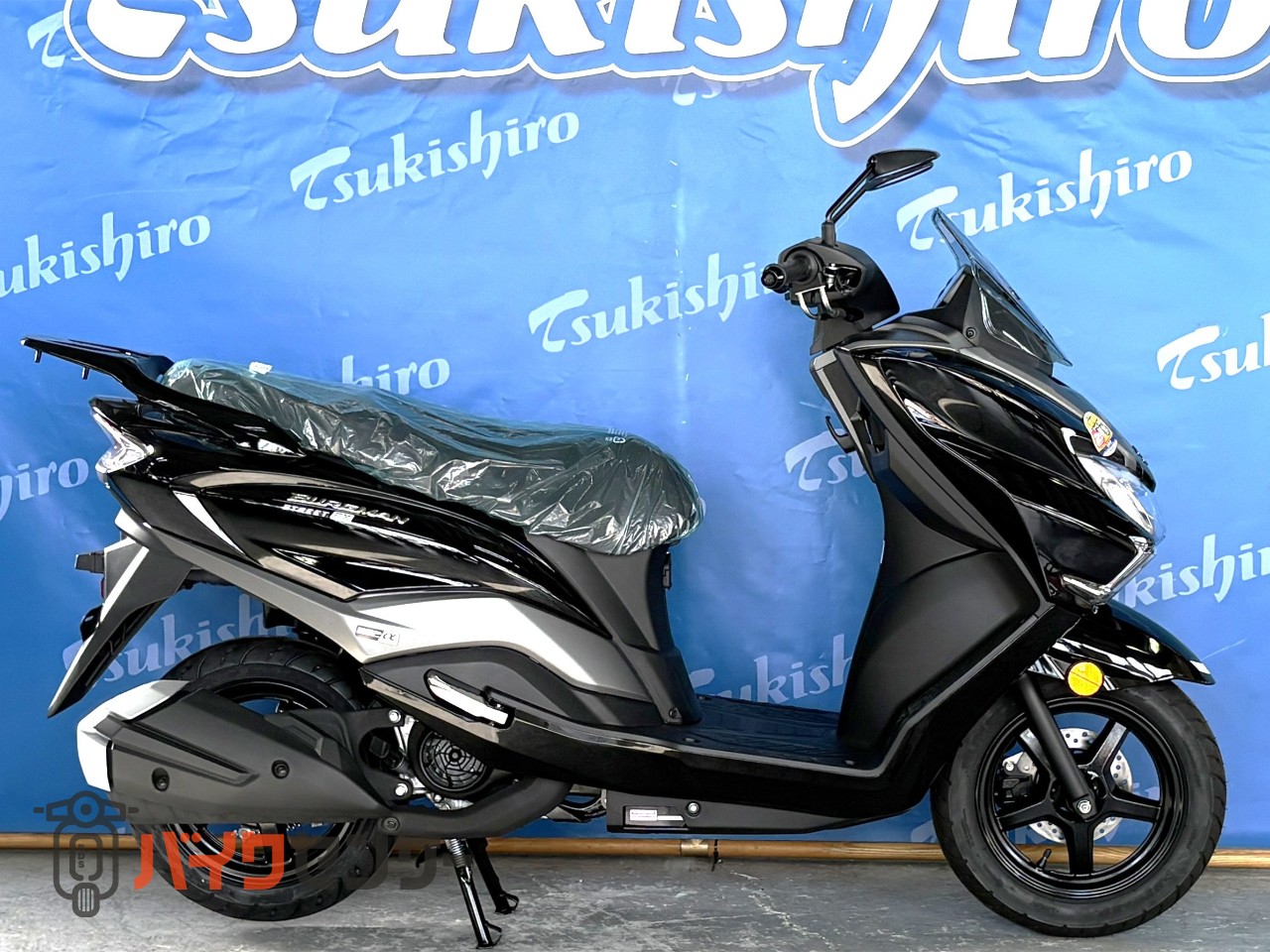 スズキ バーグマンストリート125EX 2025年モデル ブラック 新車 スズキ バーグマンストリート125EX 2025年モデル ブラック 新車