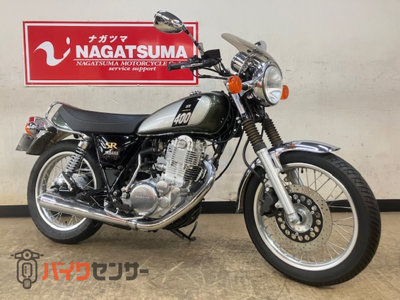 ヤマハ SR400 2017年モデル インジェクションモデル ワンオーナー