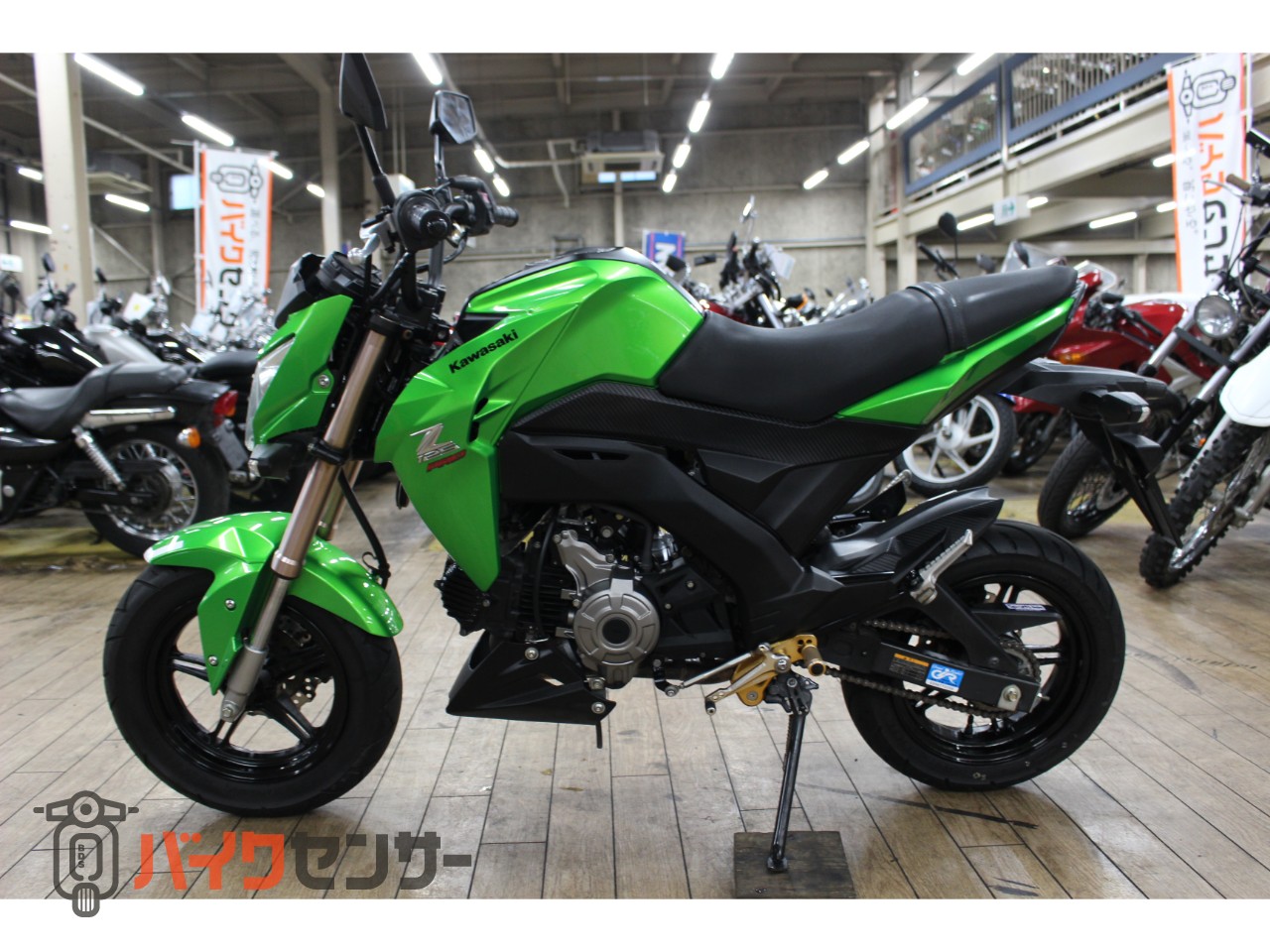 カワサキ 大阪~整備済み Z125PRO マフラー改 全国陸送、フェリー発送 カワサキ 大阪~整備済み Z125PRO マフラー改 全国陸送、フェリー発送