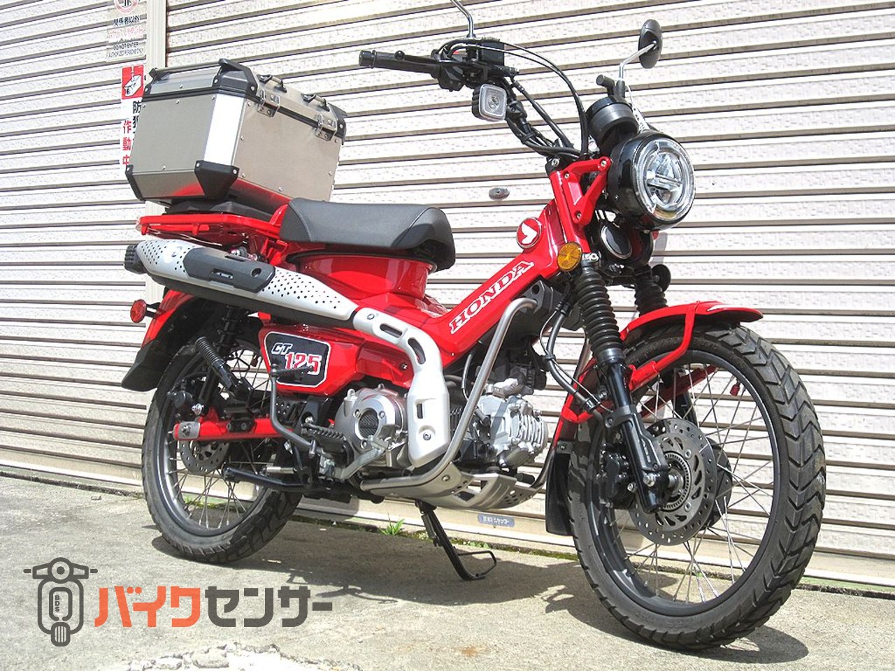 ホンダ CT125ハンターカブ 2021年モデル GIVIアルミ42Lリアボックス ホンダ CT125ハンターカブ 2021年モデル GIVIアルミ42Lリアボックス