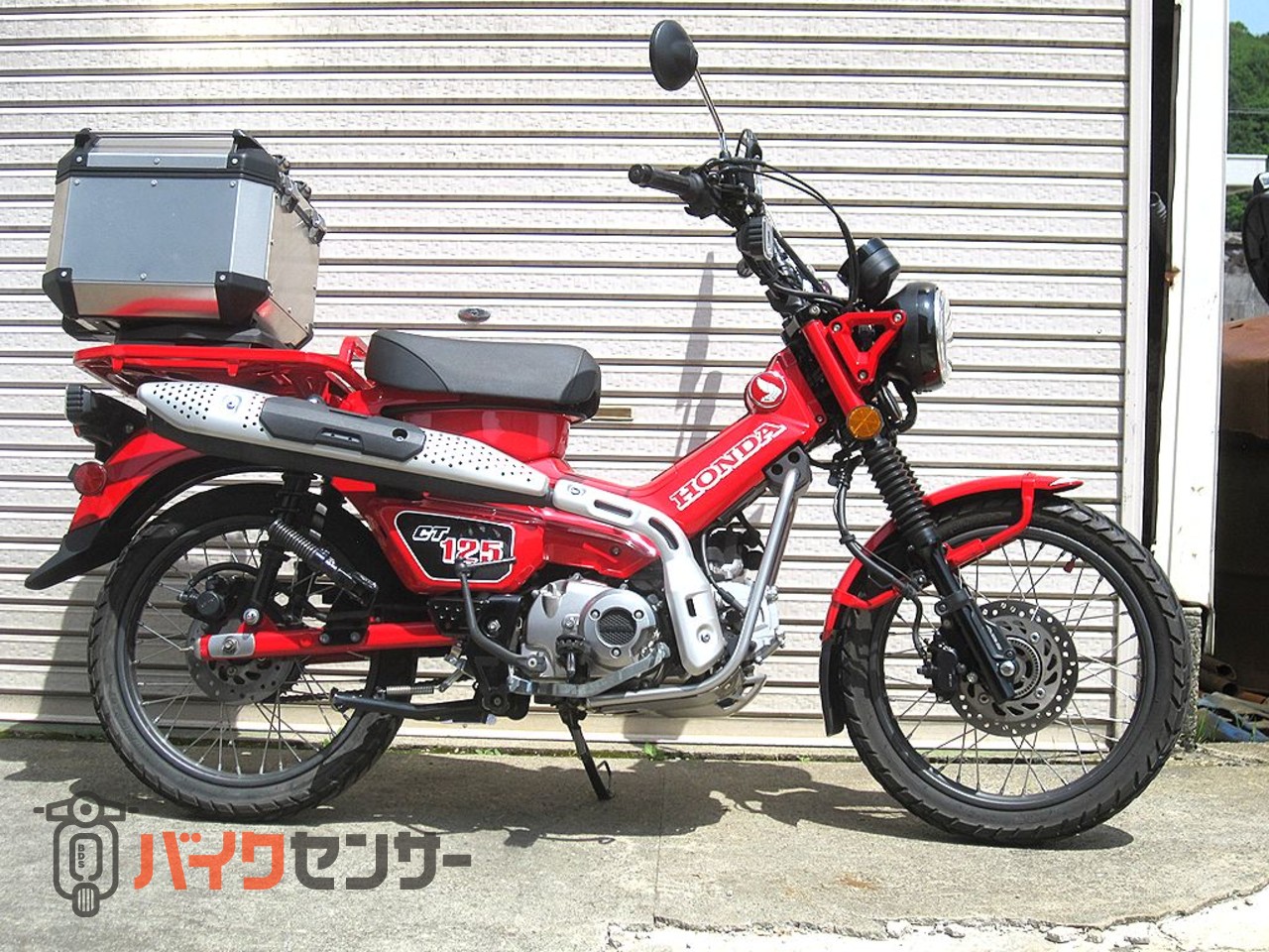 ホンダ CT125ハンターカブ 2021年モデル GIVIアルミ42Lリアボックス