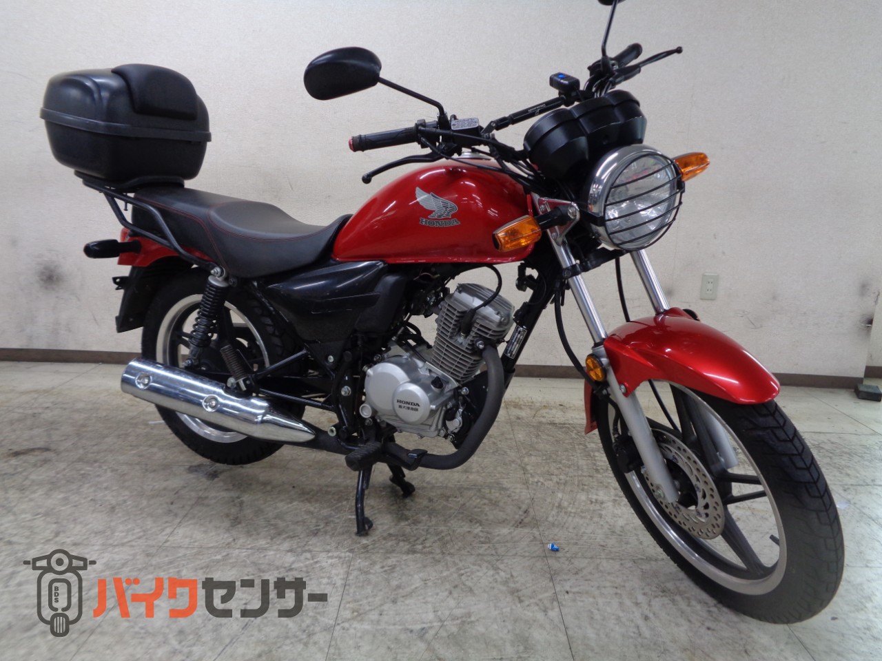 ホンダ CBF125T リアボックス ガソリンメーター付き シフトポジション ホンダ CBF125T リアボックス ガソリンメーター付き シフトポジション
