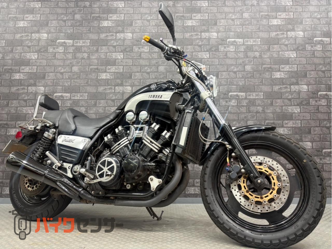 ヤマハ VMAX 1200 Rキャリア バックレスト カスタムウインカー レバー 