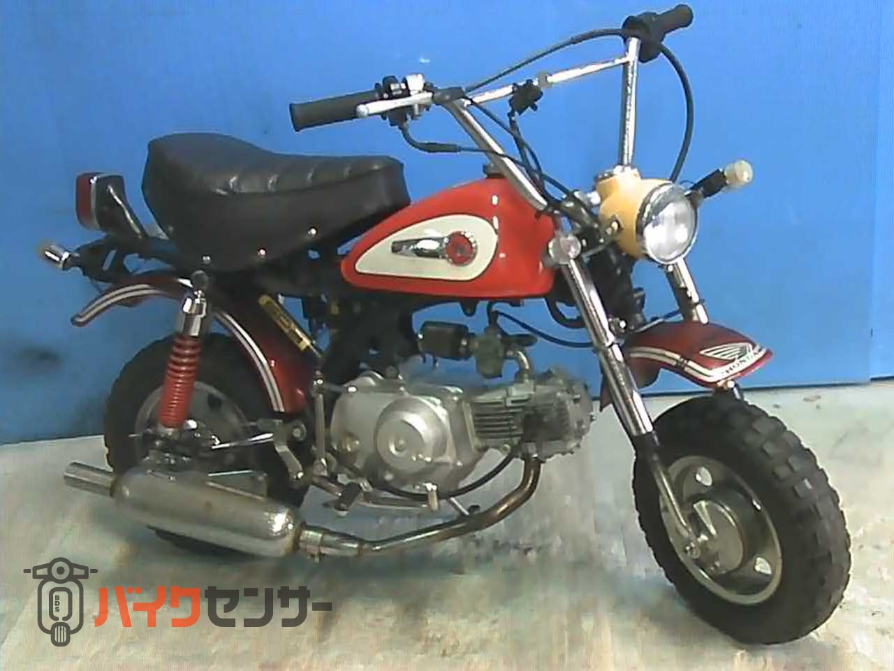 HONDA モンキー125A 黒 エンジン始動動画 自賠責保険で乗れます 半額配送キャンペーン 限定 現状渡し諸経費￥0- 横浜 P-Yard ホンダ モンキー125 安価提供車 B661819| BDSバイクセンサー
