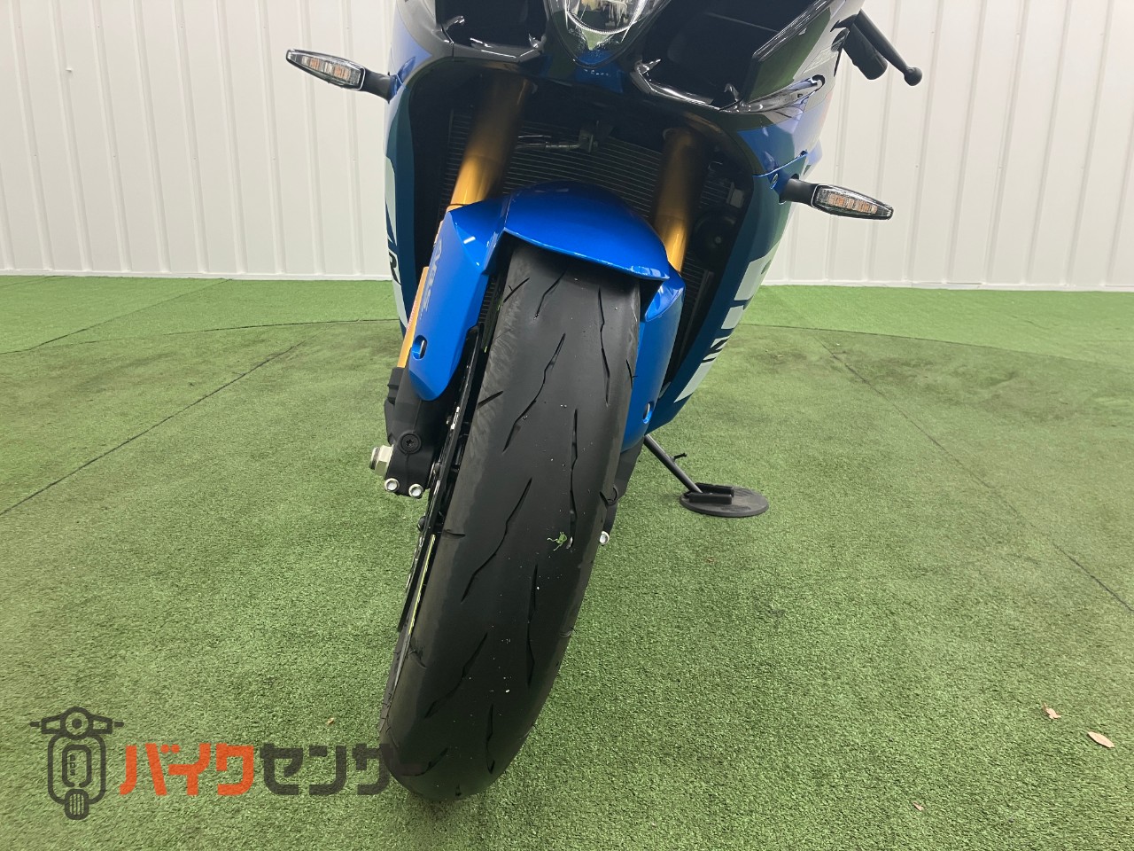 スズキ GSX-R1000R 水冷4気筒 純正マフラー トリトンブルーメタリック