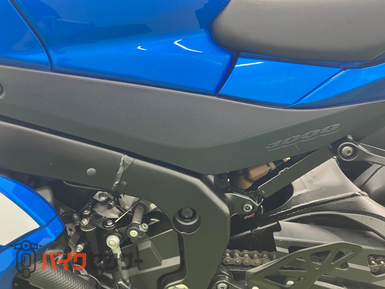 スズキ GSX-R1000R 水冷4気筒 純正マフラー トリトンブルーメタリック