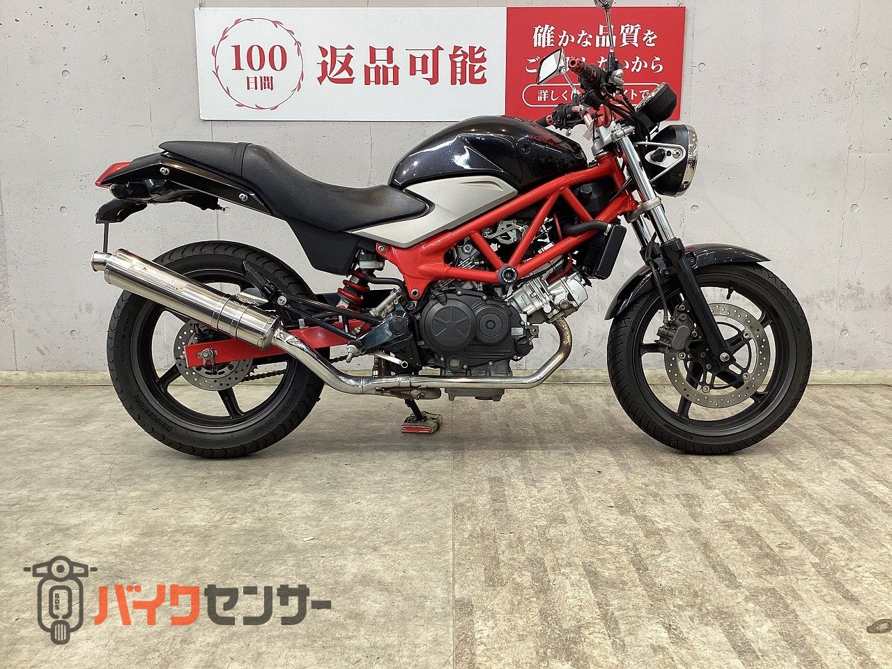 ホンダ VTR250 2011年モデル モリワキ製サイレンサー 