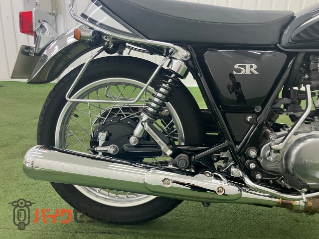 SR400 ファイナルエディション ダークグレーメタリックN 純正マフラー