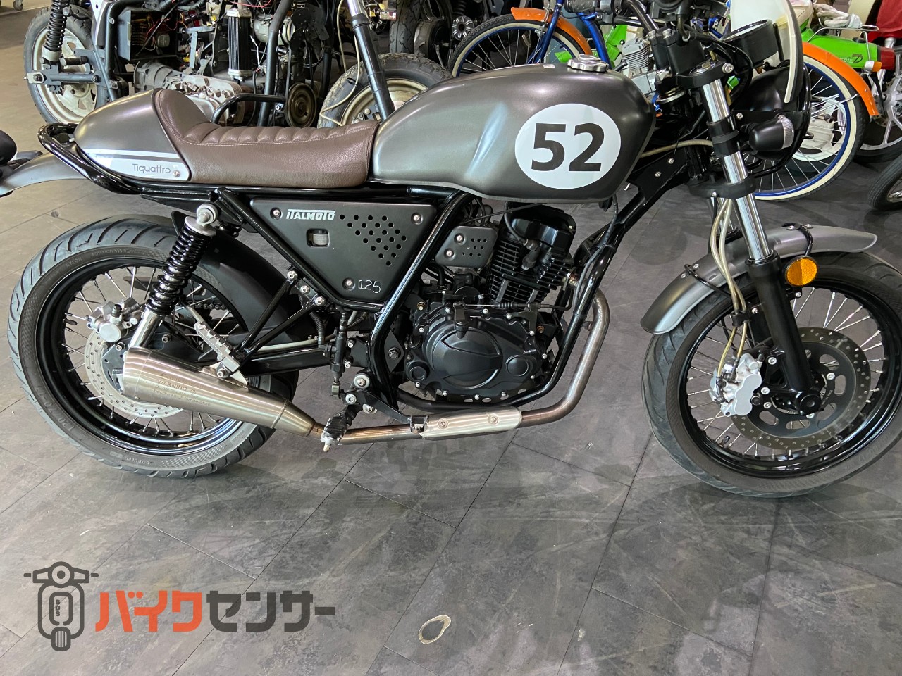 その他外車 Italmoto Tiqattro125 Caferacer イタルモト B663023| BDS 