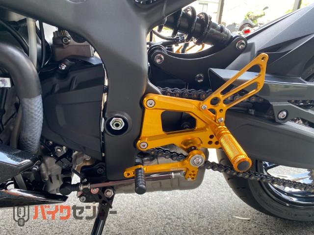 Ninja ZX-25R BabyFace製カスタムパーツ多数 バックステップ