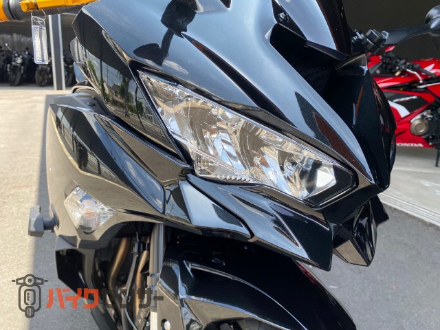 Ninja ZX-25R BabyFace製カスタムパーツ多数 バックステップ